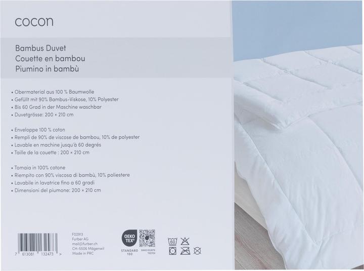 Image du produit Cocon Bambou (1600 g, 200 x 210 cm)