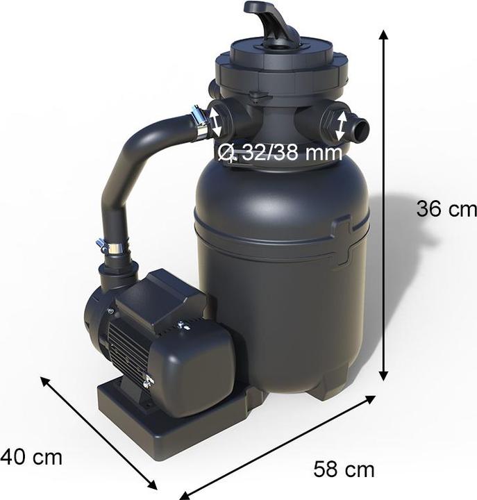 Actual product image OK-Living Sandfilteranlage