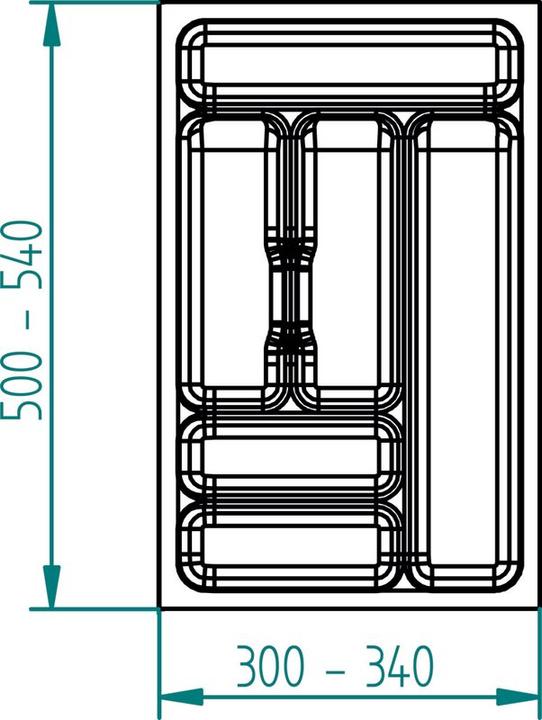 Produktbild Agoform Besteckeinsatz