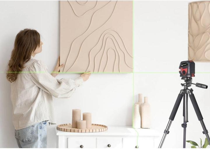 Productafbeelding Toolcraft Goed zichtbare laser Snelle zelfnivelleertijd (minder dan 3 seconden)