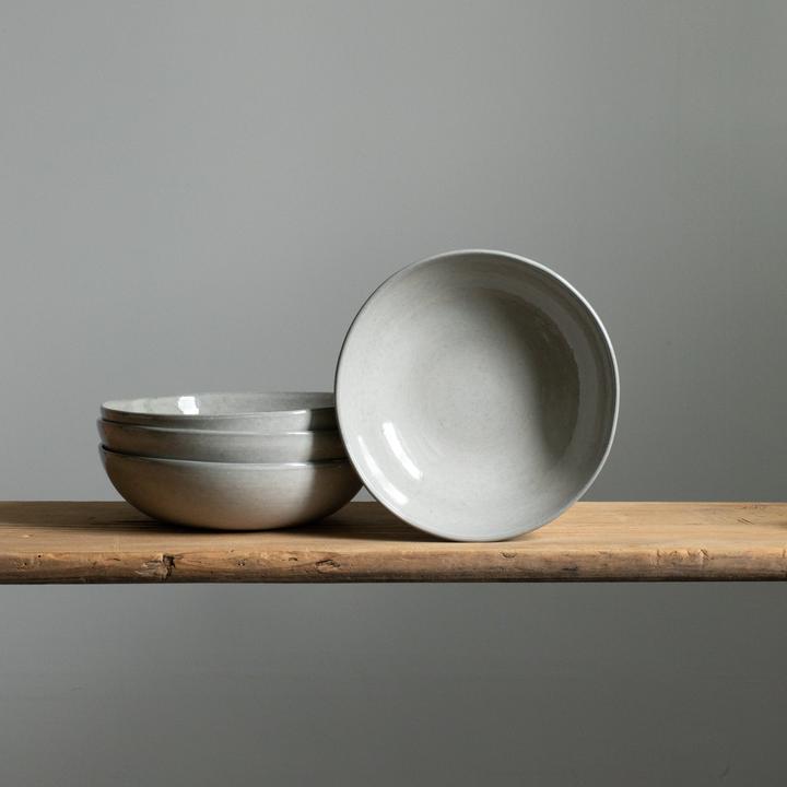 Produktbild Atelier Agave Grosser Runder Pasta Teller Midnight Grey (22 cm)
