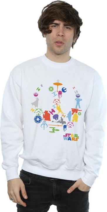 Produktbild Star Wars Silhouette Collage Sweatshirt (4XL)