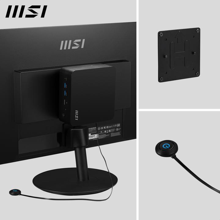 Image du produit MSI Cubi NUC 1MG (Intel Core 5 120U, 8 Go, 512 Go, Intel UHD Graphics)