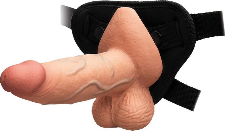 Actual product image Earthly Body B-Vibe Slipskin 7 Inch Girthy