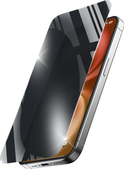 Cellularline Xtreme Privacy Glas (1 Stuk, Apple iPhone 16 Plus)
