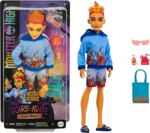 Image du produit Monster High Poupée Scare-adise Island Heath Burns