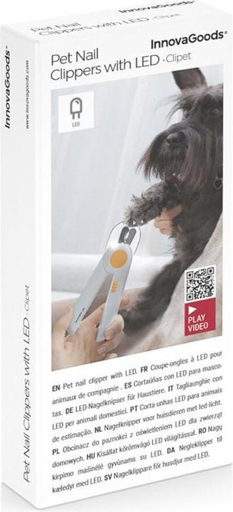 Produktbild InnovaGoods Krallenschere mit LED-Licht für Hund und Katze (Hund, Katze)