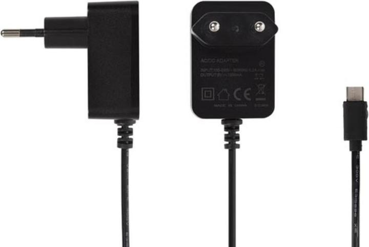 Actual product image Velleman COMPACT CHARGER WITH TYPE C USB CONNECTOR - 5 VDC - 3 A max. - 15 W max