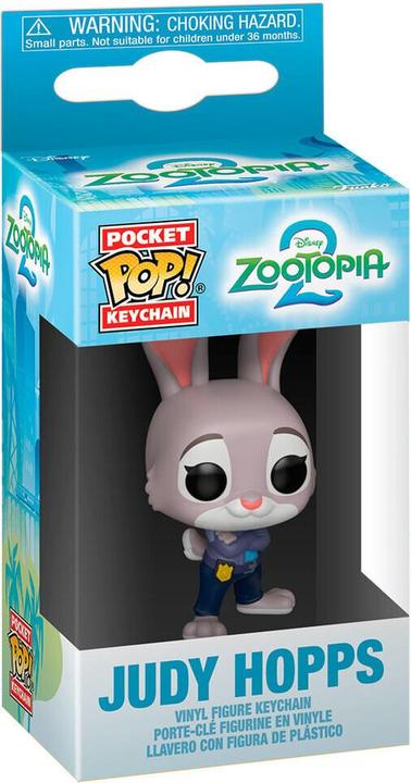 Produktbild Funko Zoomania 2 Pocket POP! Vinyl Schlüsselanhänger 4 cm Judy Hopps Display (12)