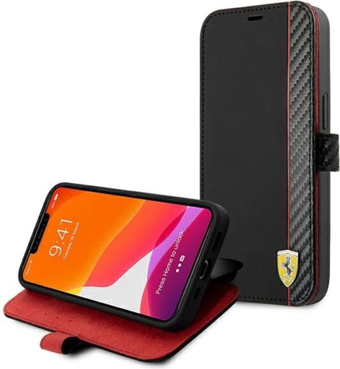 Actual product image Ferrari FESAXFLBKP13SBK iPhone 13 mini 5.4 quot black (Apple iPhone 13 mini)