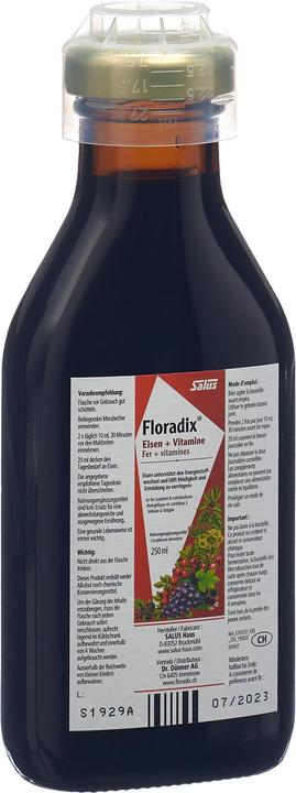 Produktbild Salus Vitamine und organisches Eisen (1 Stück, Flüssigkeit, 614 g)