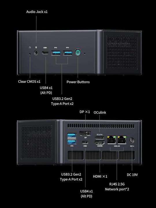 Actual product image Minisforum UM890 Pro (AMD Ryzen 9 8945HS)