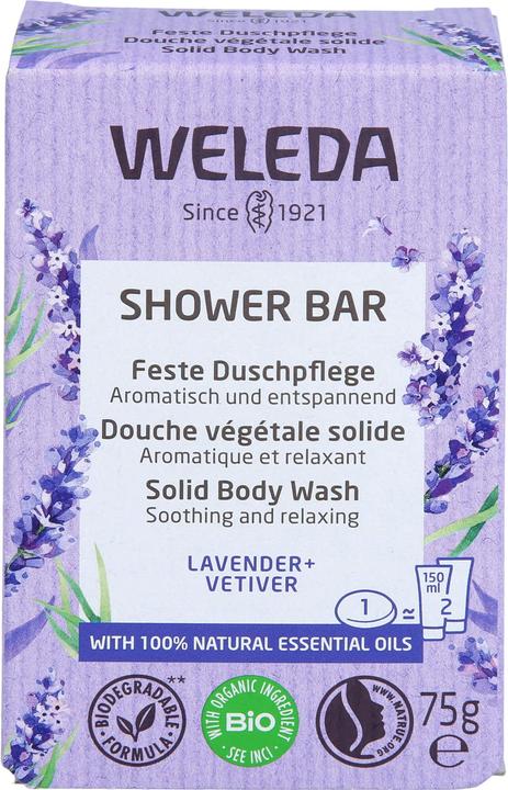 Actual product image Weleda Shower Bar