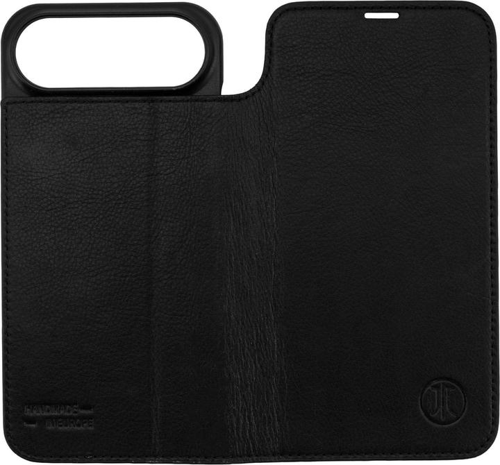 Produktbild JT Berlin Echtleder BookCase Tegel für Apple iPhone 17 Air schwarz (Apple iPhone 17, Apple iPhone Air)