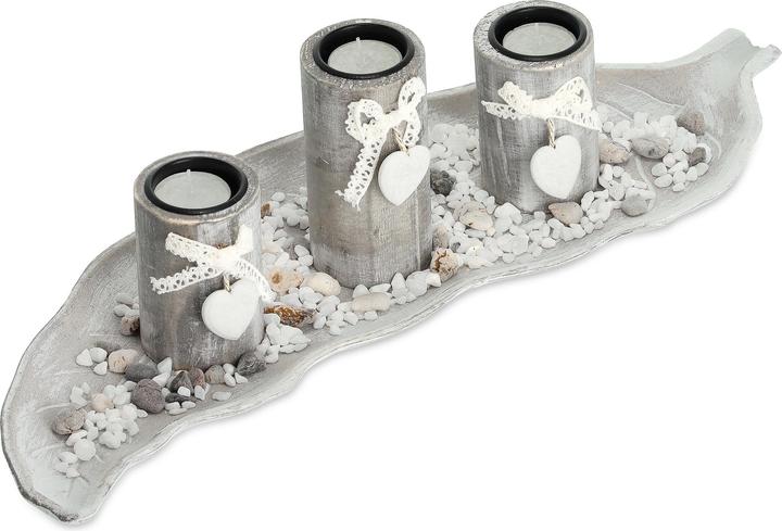 Produktbild Relaxdays Teelichthalter (50.5 x 18 x 12 cm)