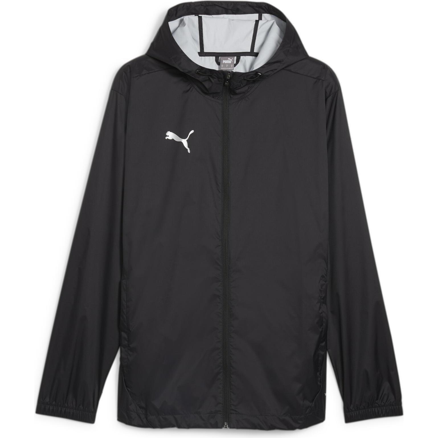 Puma, Herren, Laufjacke, teamFINAL Allweather Jkt (XL), Schwarz, XL