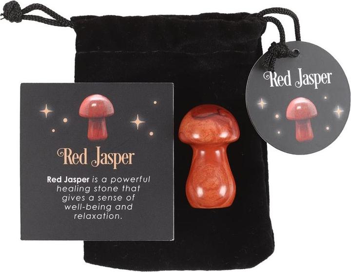Produktbild Something Different Magischer roter Jaspis Pilz Kristall