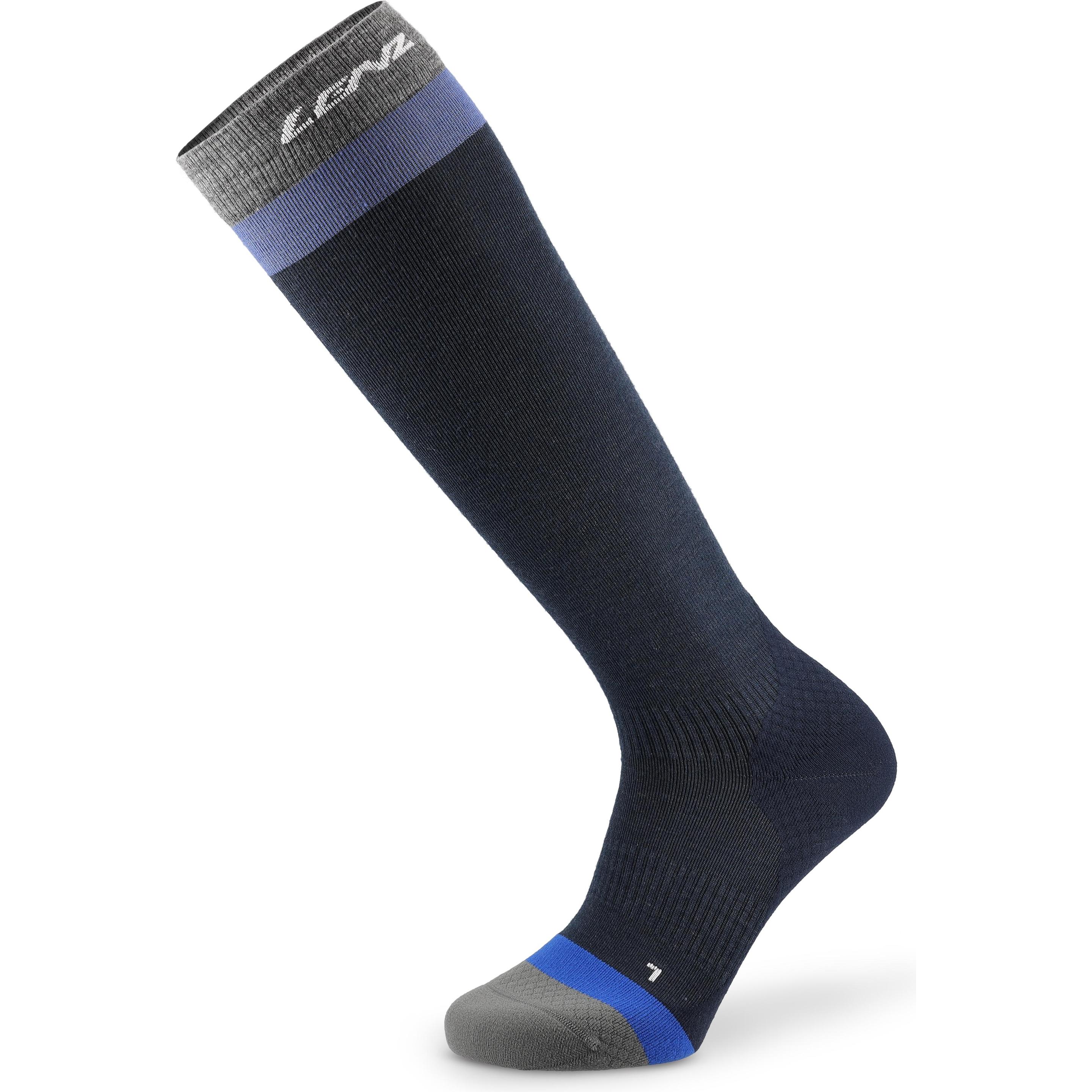 Lenz, Sportsocken, Merino Compression 1 (42 - 44), Blau