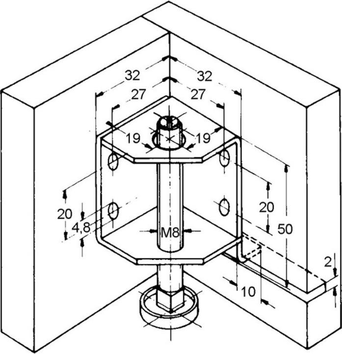 Actual product image Werkstarck Stop elements (Stop dampers, 2 Piece)