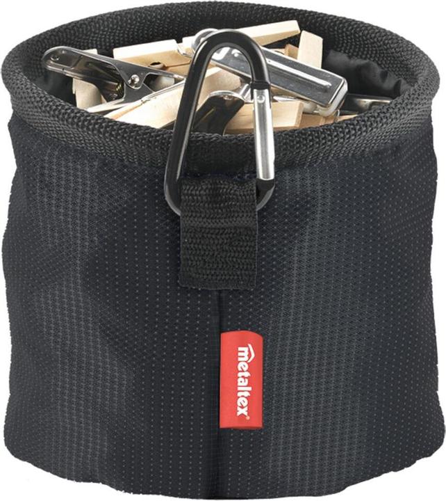 Produktbild Metaltex Wäscheklammerbeutel mit Karabinerhaken