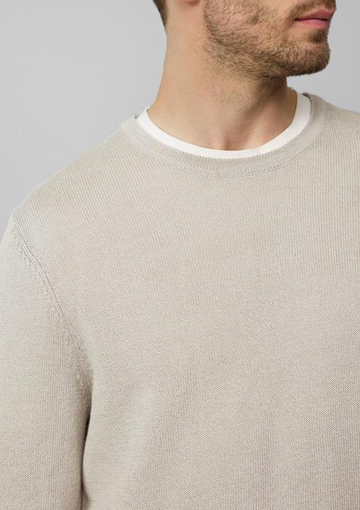 Produktbild s.Oliver Strickpullover Softer Strickpullover aus Baumwoll-Leinenmix (M)