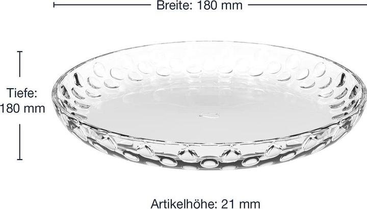 Produktbild Leonardo Frühstücks- & Dessertteller Cucina (6x, 18 cm)
