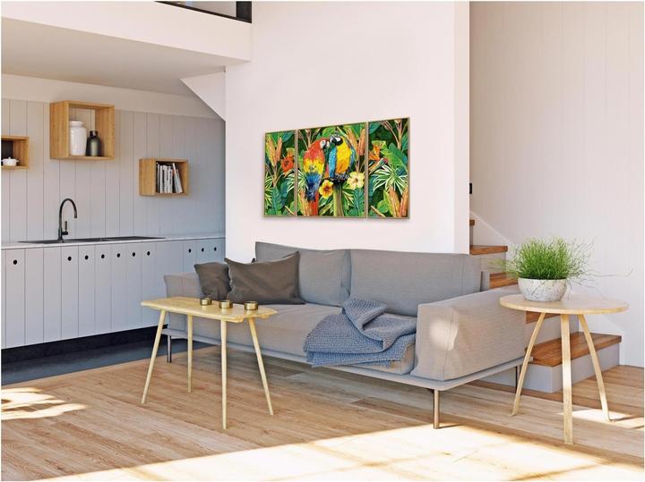 Actual product image Schipper Painting by numbers parrots in the rainforest