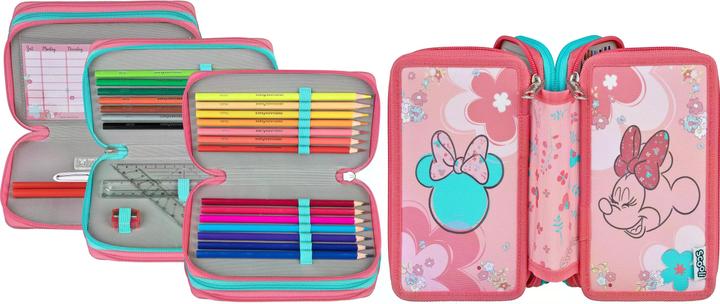 Image du produit Scooli Étui Trippledecker Minnie Mouse Disney, Rempli : Oui