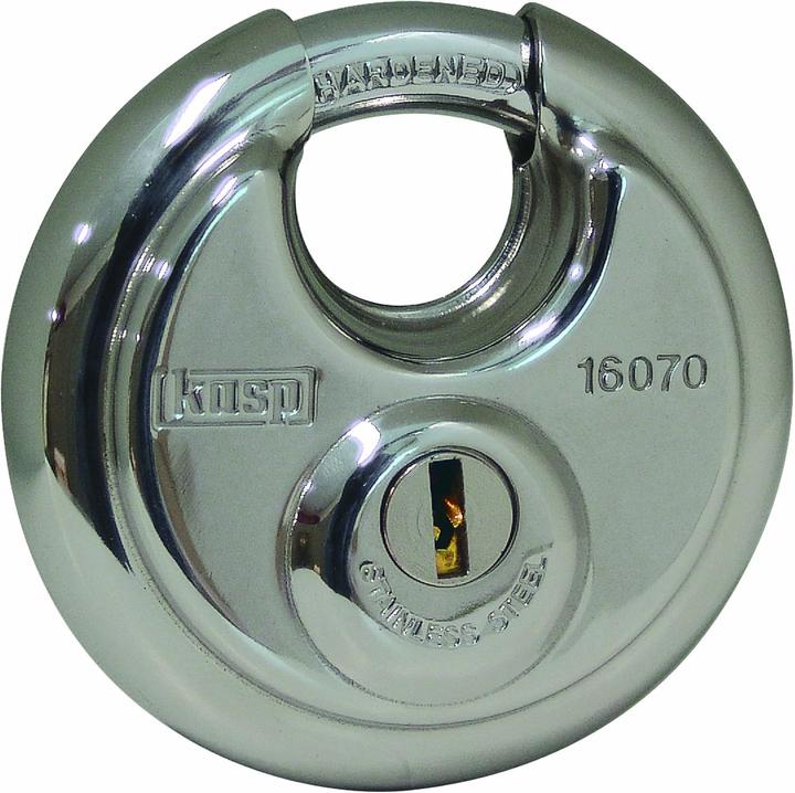 Produktbild Kasp Vorhängeschloss K16070A2 Silbe