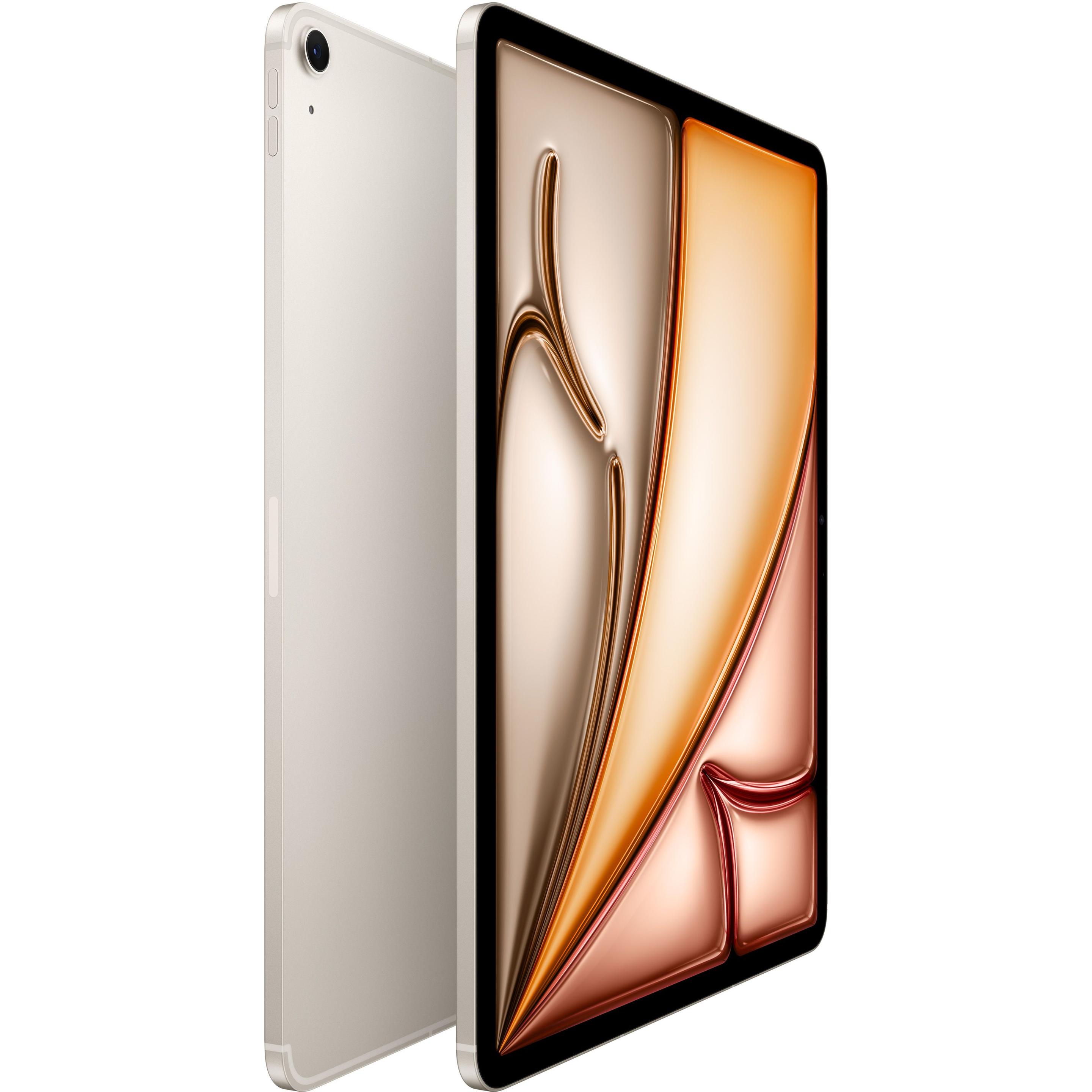 Thumbnail - Apple iPad Air 13 2025 (M3) (5G, 13", 512 GB, Starlight), Tablet, Silber
