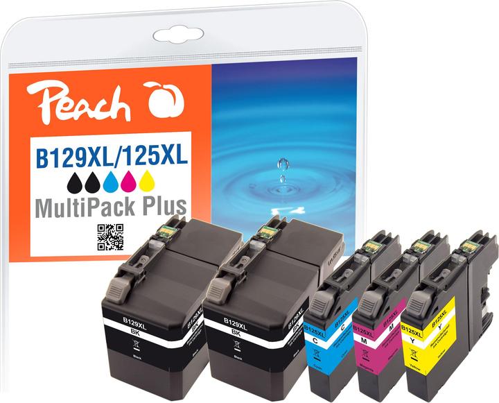 Produktbild Peach Brother LC-129XL/125XL Multi+ (BK, C, M, Y)