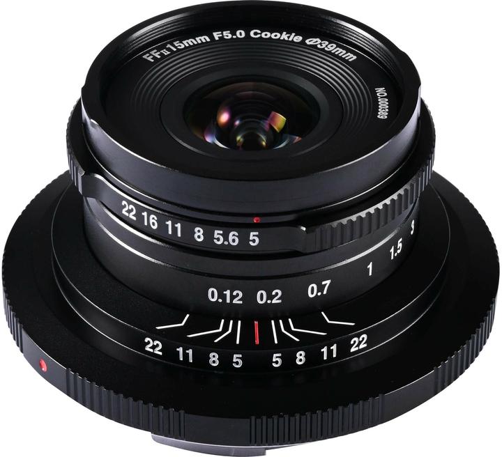 Produktbild Laowa 15mm f/5 Cookie FF â Black Canon RF (Canon RF, Vollformat)
