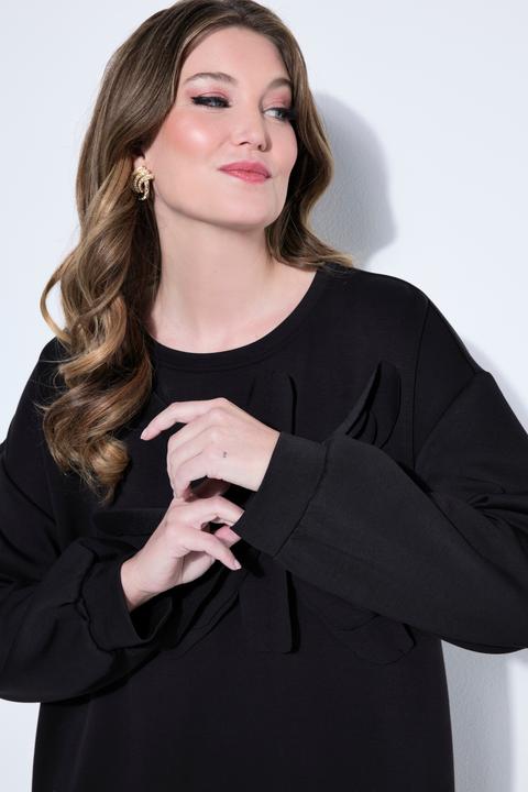 Produktbild Miamoda Sweatshirt, A-Linie, verzierte 3D-Blüte (50)