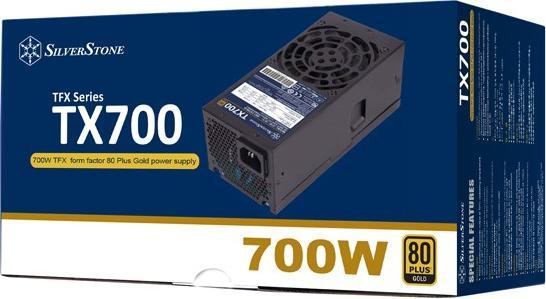 Actual product image Silverstone SST-TX700-G TFX Power Supply, 80 PLUS Gold - 700 Watt (700 W)