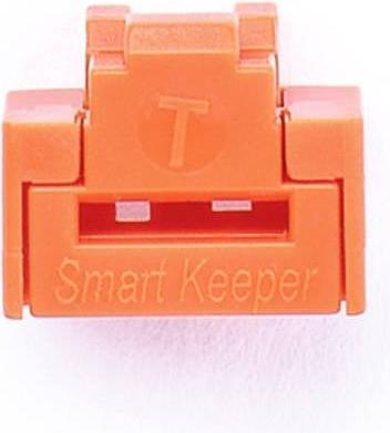 Produktbild Smart Keeper Basic RJ45 Port Blocker orange 12 Stk.