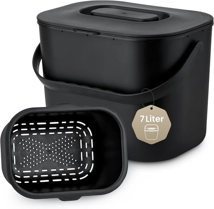 Produktbild Black Sweden Home Bioabfalleimer mit Sieb (7 l)