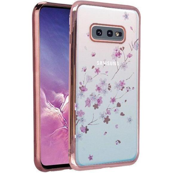 GreenGo Galaxy S10E G970 Fiore (Samsung Galaxy S10e), Cover smartphone, Oro