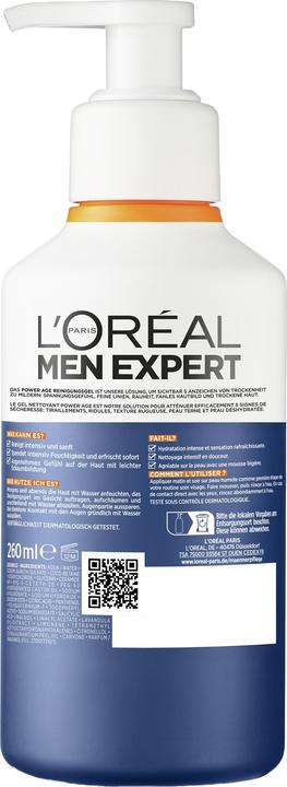 Actual product image L'Oréal Paris Men Expert Power Age (Cleansing gel, 260 ml)