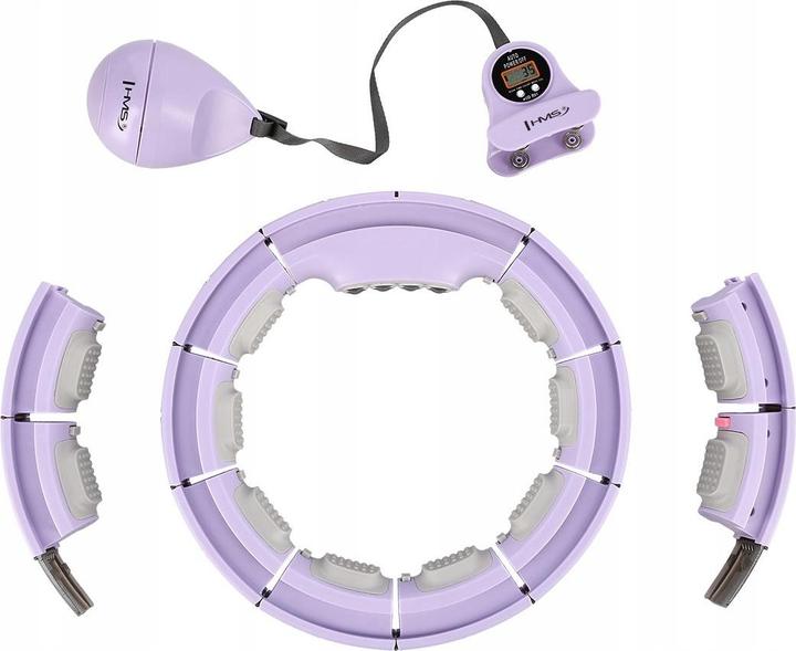 Immagine prodotto HMS Hula Hop HHM13 con magneti peso e contatore viola (360 g)