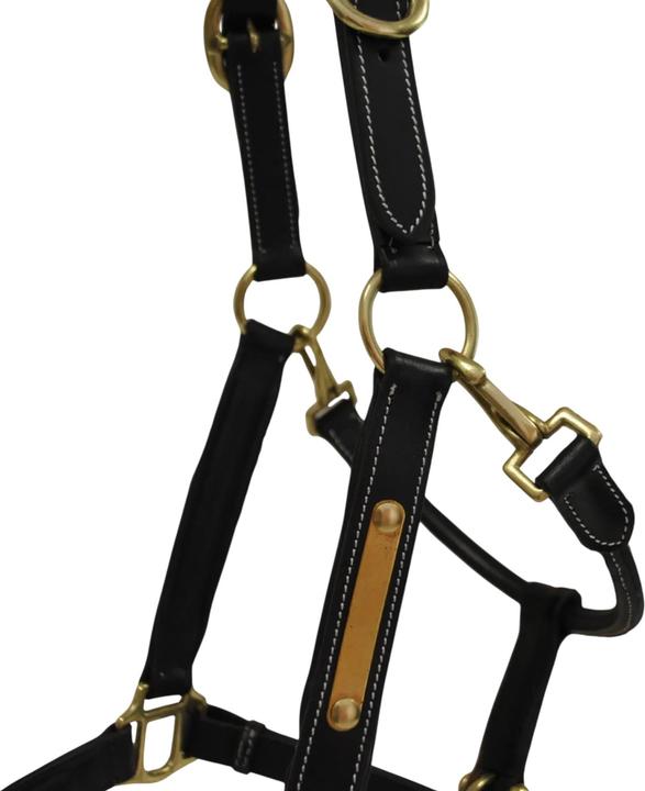 Immagine prodotto TdeT Museruola per cavallo in cuoio con piastra