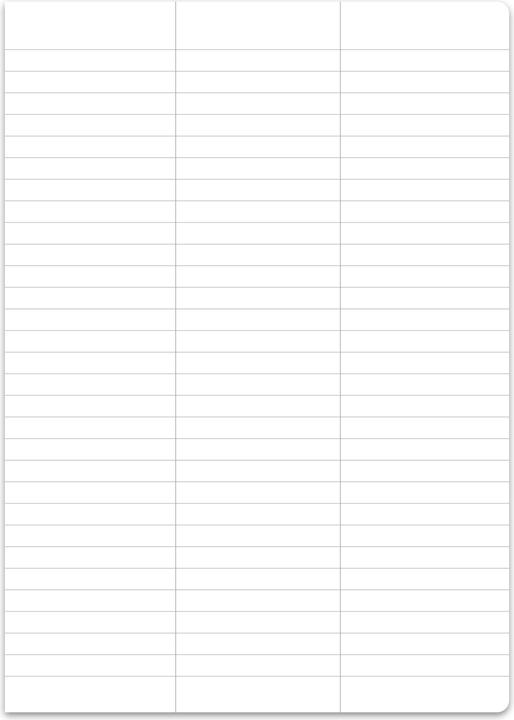 Actual product image Ursus Vocabulary book (A4, Lined, Soft cover)