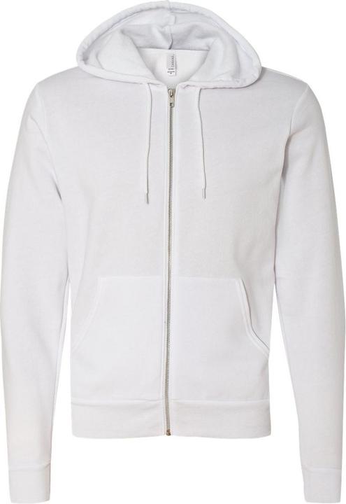Produktbild Bella Canvas Erwachsene Reissverschluss Kapuzenjacke (M)