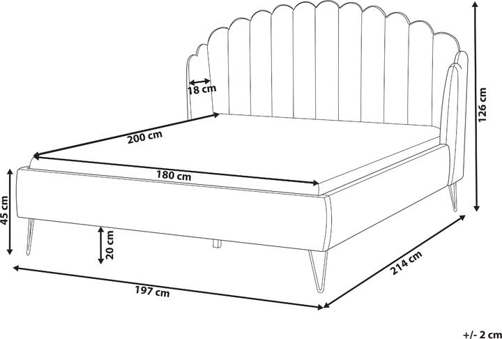 Produktbild Beliani Ambillou (180 x 200 cm)