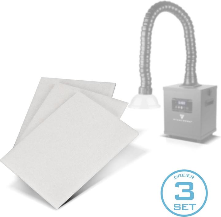 Produktbild Stahlwerk 3er Set Vorfilter für Rauchabsaugung FE-150 ST Ersatzfilter