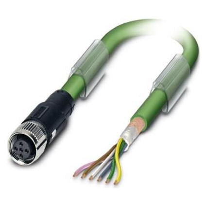 Phoenix Contact 1517929 Signalkabel 5 m Grün, Elektronikkabel + Stecker, Grün