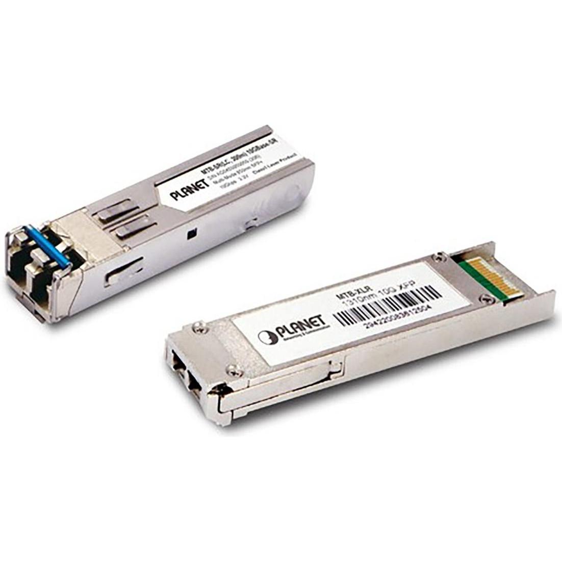 Planet 10G SFP+ Fiber Transceiver (WDM TX:1330nm RX:1270nm) - 20KM, Transceiver, Silber