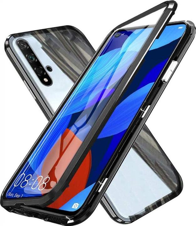 G-Case Huawei Nova 5T Aluminium Magnetic Glass Case Hülle (Huawei Nova 5T)
