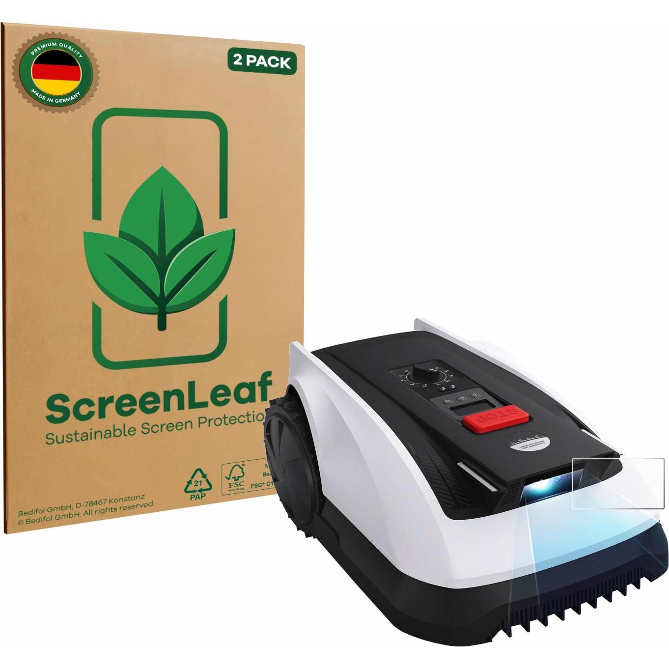 ScreenLeaf Pellicola protettiva, Proteggi Schermo Sostenibili, Clear, Antigraffio, Pellicola protettiva del dispositivo