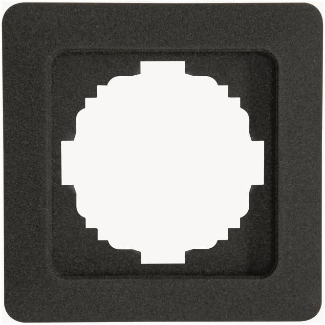 Kopp Abdeckr.1f.HK02 anthrazit 305615004, Taster + Schalter, Grau
