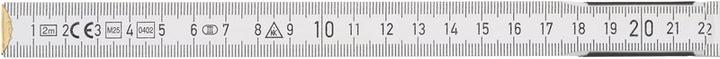 Actual product image Neriox Wooden folding rule (2 m)